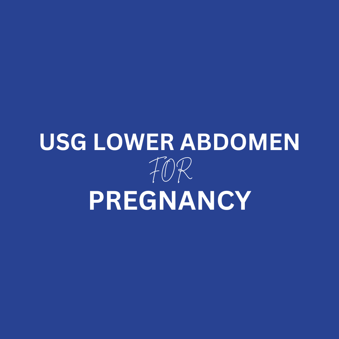 Ultrasound Lower Abdomen for Pregnancy