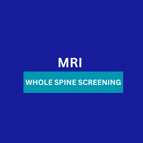 MRI WHOLE SPINE SCREENING @ 3 TESLA