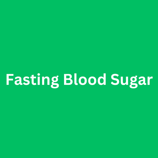 SUGAR FASTING
