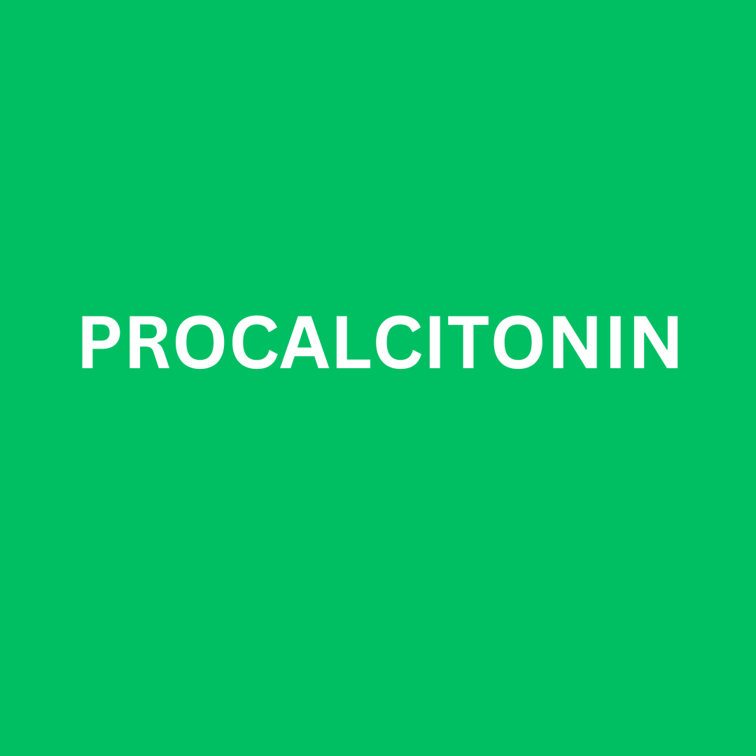 PROCALCITONIN - PCT